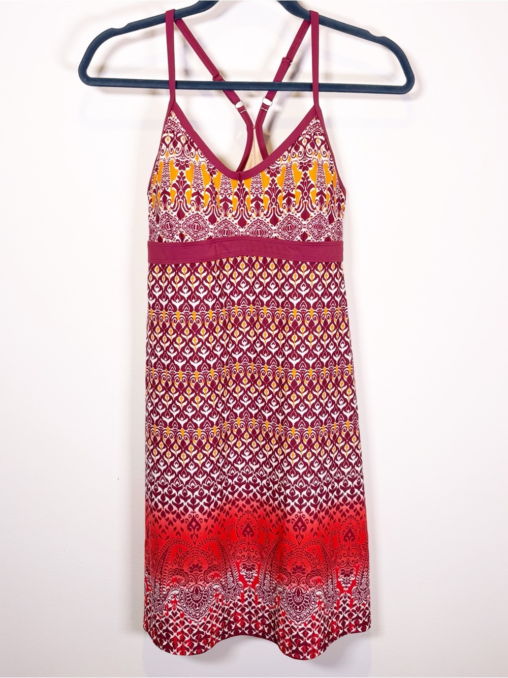 Athleta Red Athletic Dress